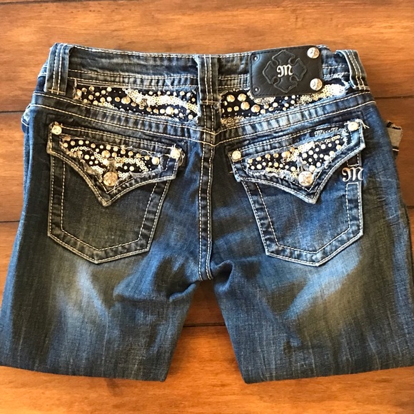 MISS ME cuffed capri. Size 28. Jean Capri - Picture 6 of 12
